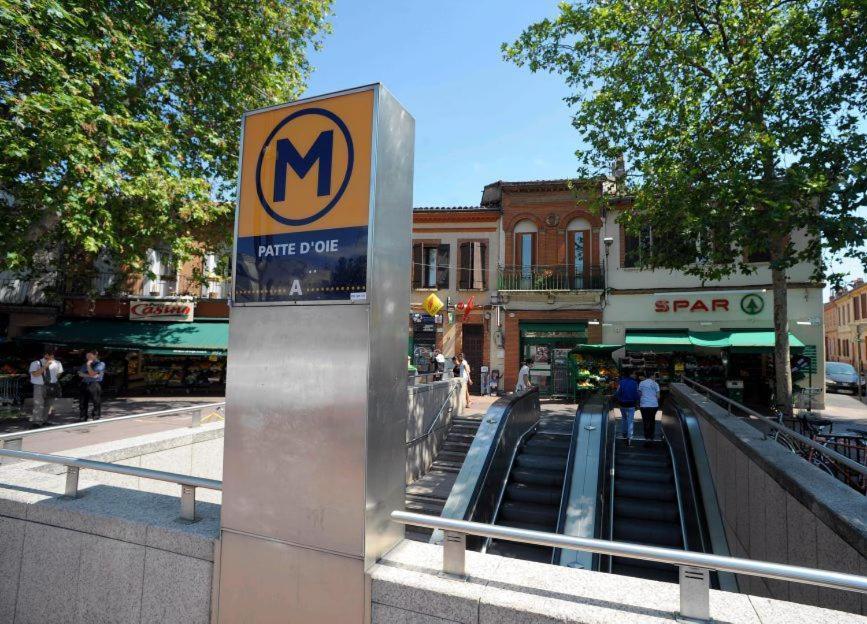 T3 Tout Confort Metro Patte D'Oie Toulouse Ngoại thất bức ảnh